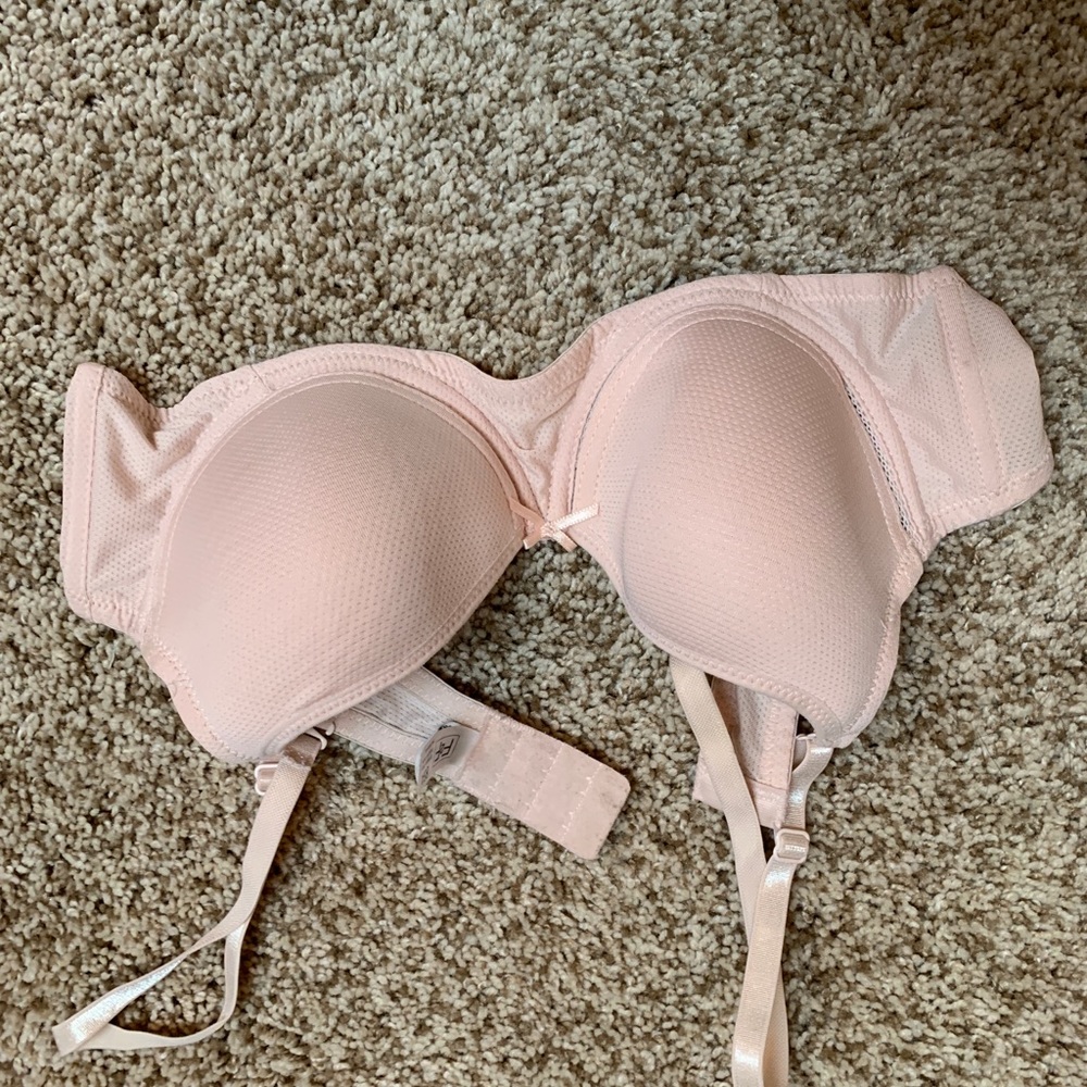 Pink bra